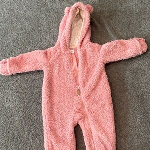 Carters hooded Sherpa Pram